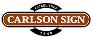 Carlson Sign logo